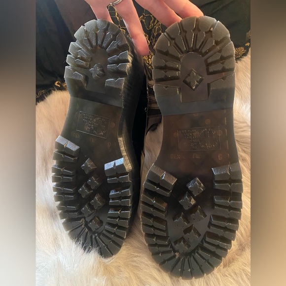 Dr. Martens 2976 Max leather platform Chelsea boots chunky lug sole goth punk 🦇 - Picture 9 of 12